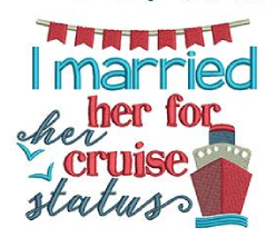 Cruise Themed Embroidered T-Shirts