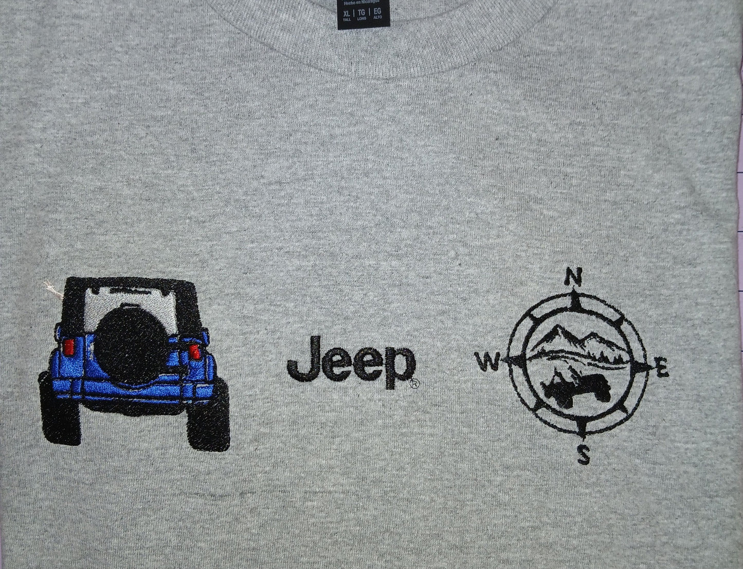 Duck Jeep Adventure Embroidered T-Shirt