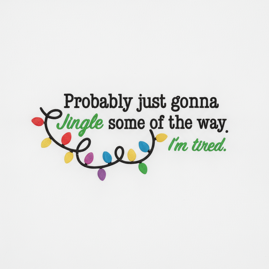 Probably Just Gonna Jingle Some of the Way I'm Tired Sweatshirt