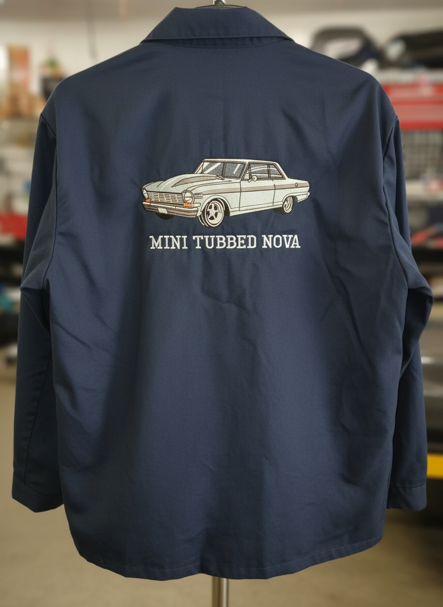 Custom Embroidered Car Jacket - Your Vehicle, Your Style