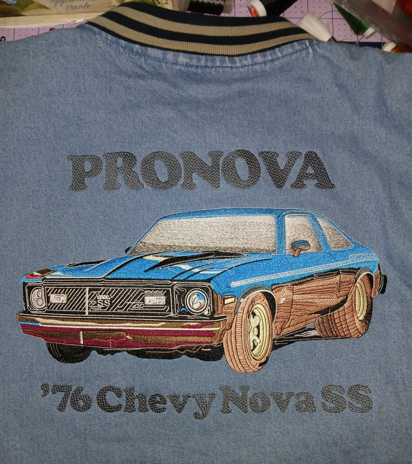 Custom Embroidered Car Jacket - Your Vehicle, Your Style