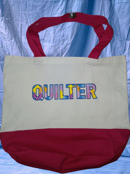 Quilter Tote bag