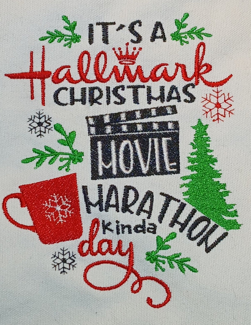 It's a Hallmark Christmas Movie Marathon Kinda Day Tote Bag