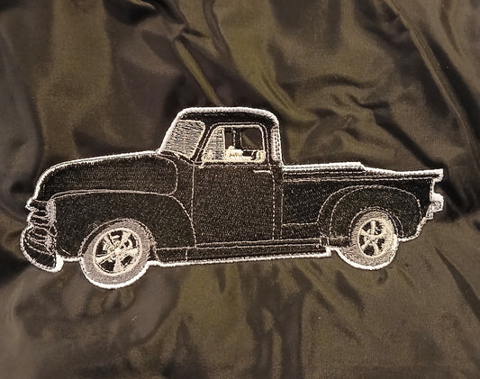 Detailer Tote Bag - Car Cleaning Organizer with a custom embroidered image of your car or truck