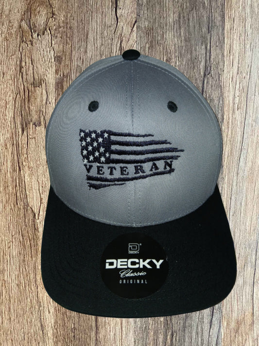 🇺🇸 Veteran Baseball Cap - Stylized American Flag Design